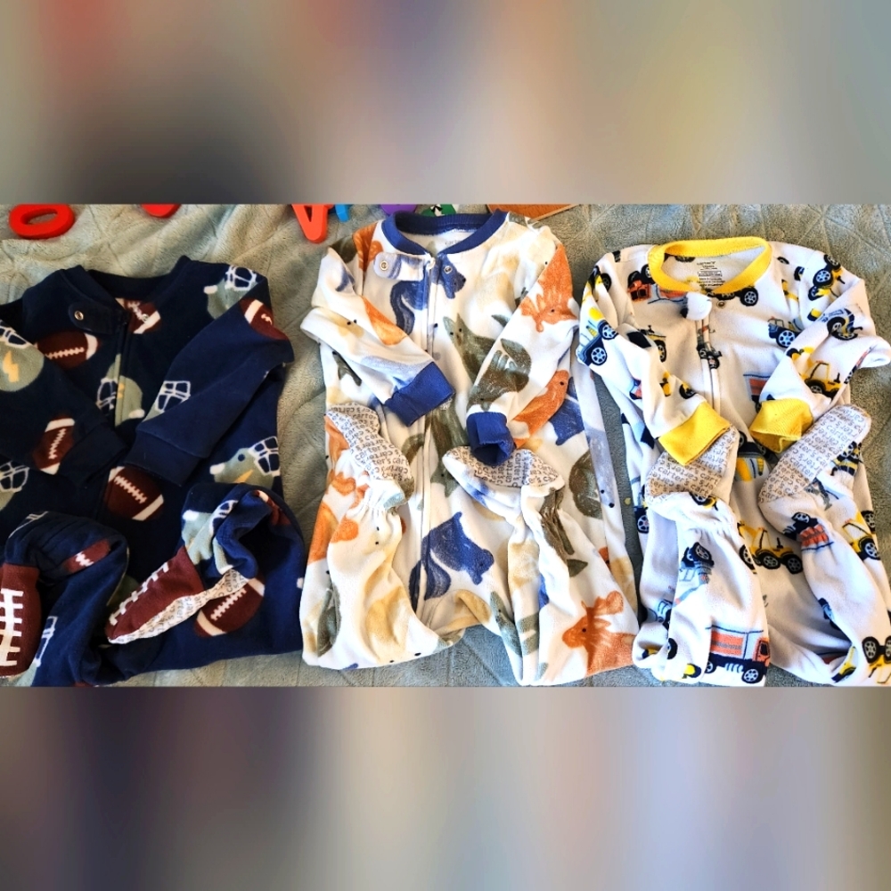 Baby boy sleeper pajamas 18mo
